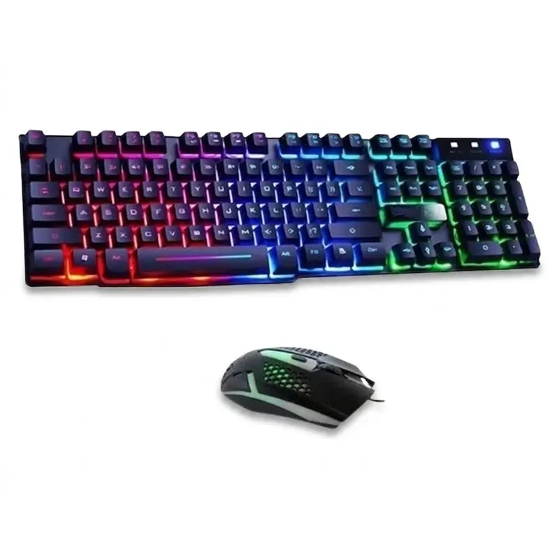 کیبورد و ماوس گیمینگ یوسیتک مدل 3080G - تصویر محصول 1