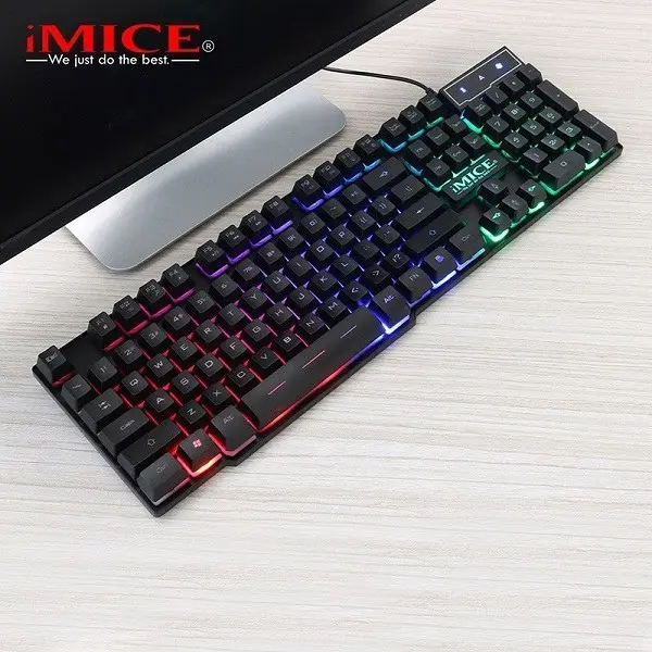 کیبورد مخصوص بازی  مدل iMice AK-600 RGB - تصویر محصول 2
