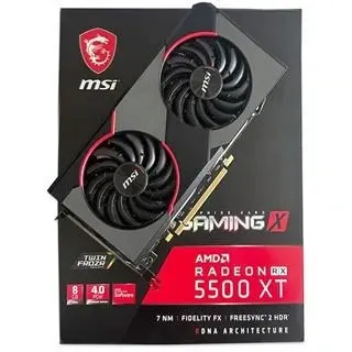 کارت گرافیک MSI Radeon RX ۵۵۰۰ XT GAMING X ۸GB GDDR۶ - تصویر محصول 5
