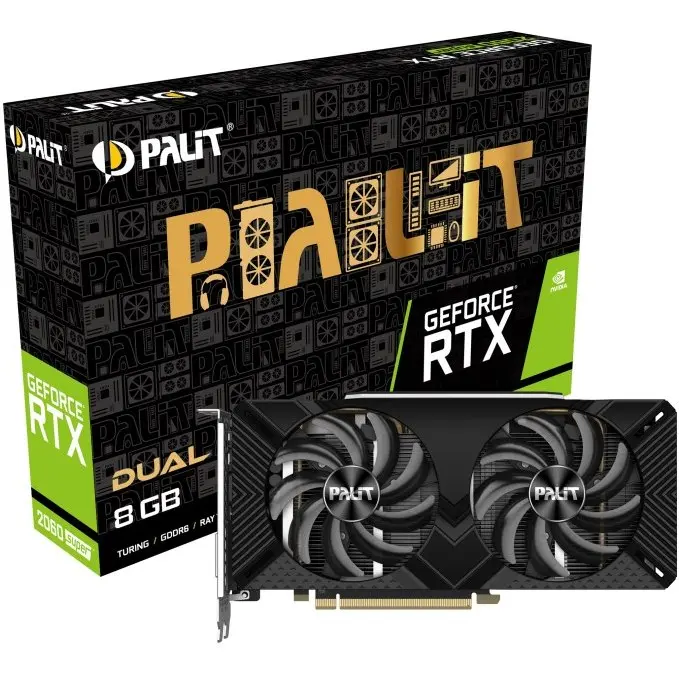 کارت گرافیک پلیت Palit RTX ۲۰۶۰ SUPER Dual - تصویر محصول 2