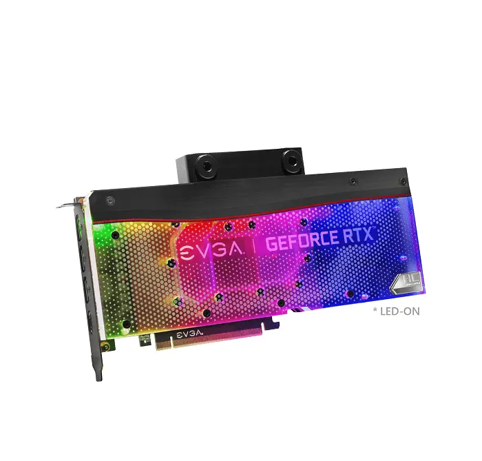 کارت گرافیک EVGA RTX ۳۰۸۰Ti XC۳ Hydro Copper  خنک‌کننده آبی حرفه‌ای ۱۲GB با تجهیزات جانبی - تصویر محصول 2