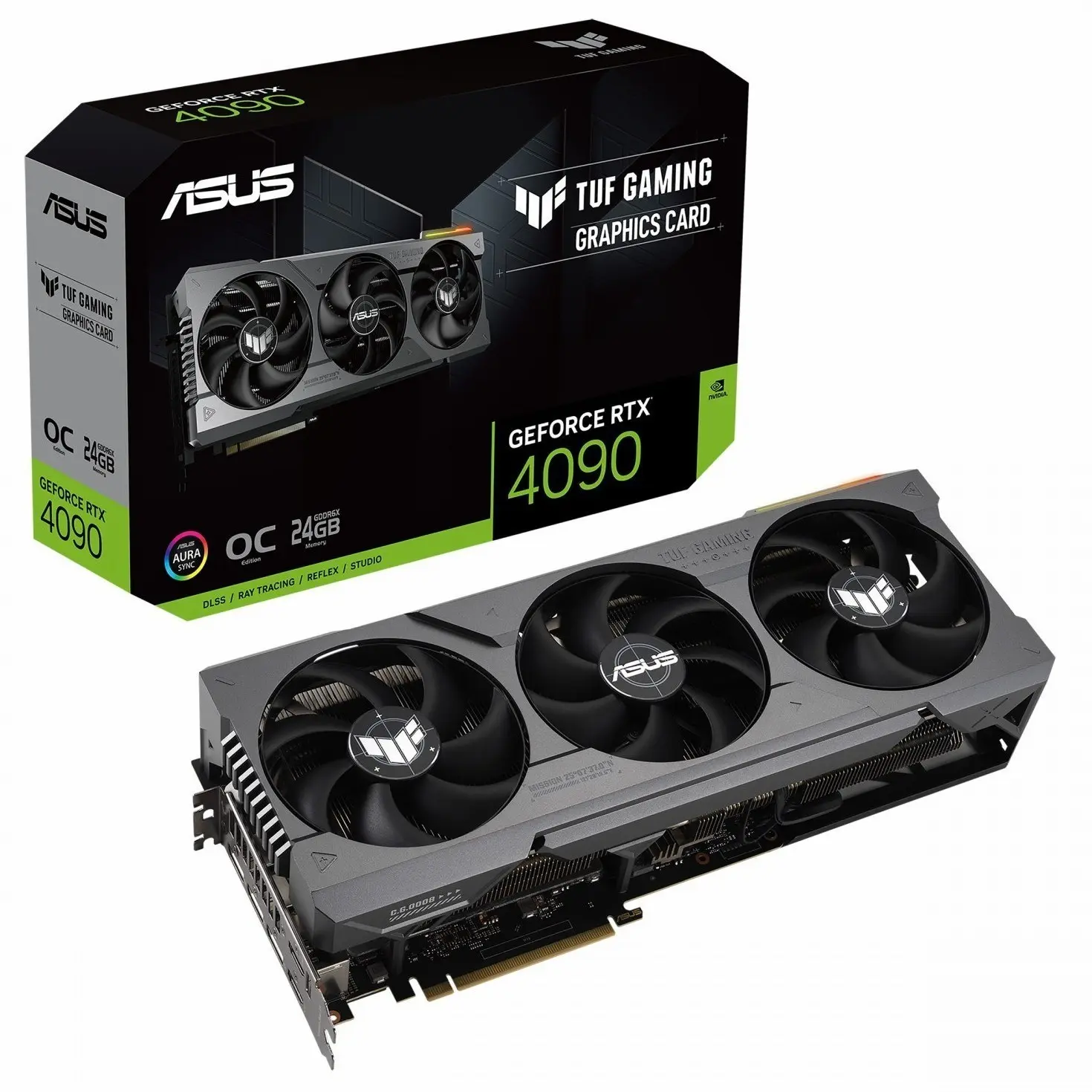 کارت گرافیک ایسوس مدل TUF Gaming RTX 4090 OC حافظه 24 گیگابایت - تصویر محصول 1